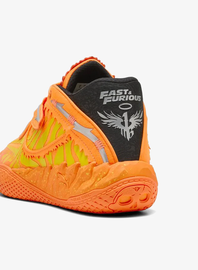 Puma Heat Fire-Lux Lime x FAST & FURIOUS MB.05 LA Basketball Shoes Unisex for Men | Best Price UAE