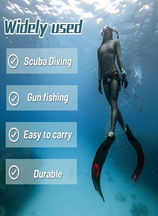 Quaocens 4 Pcs 1.1 lb Scuba Weight Belt,Diving Weight Belt with Metal Block Buckle Coated Dive Weights Nylon Dive Belt Suitable for Free Diving - Image 4