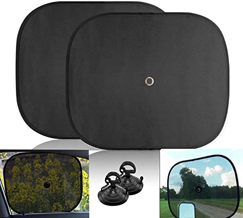 BIGANT Big Ant Steering Wheel Cover Sun Shade + Bonus Side Window Sunshade-Heat Reflector Fit Most Jumbo/Standard Car-Sliver (20.1"X 17.3") - Image 5