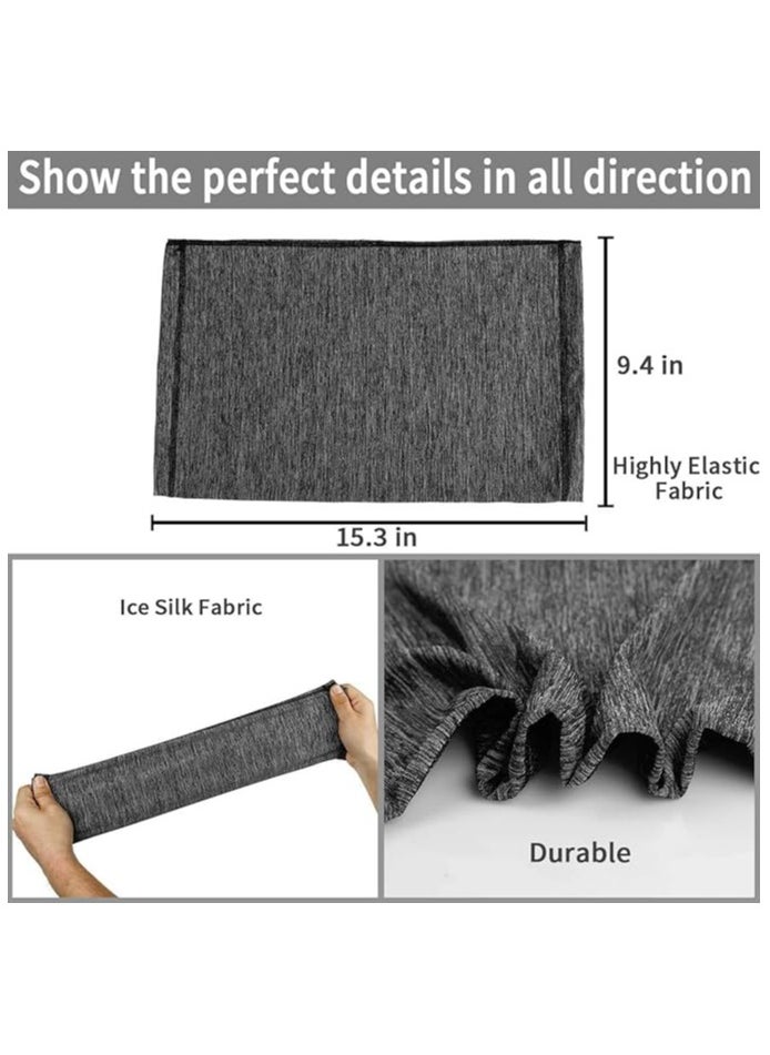 Fanski Cooling Neck Face Cover Scarf, UV Protection Mask For Men And Women,Soft Windproof, Hiking Cycling Running  - Image 3