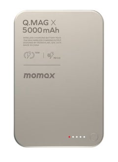 Momax Q.MAG X 5000mAh Wireless Magnetic Power Bank – USB-C PD Fast Charging, Up to 15W Output  - Image 5
