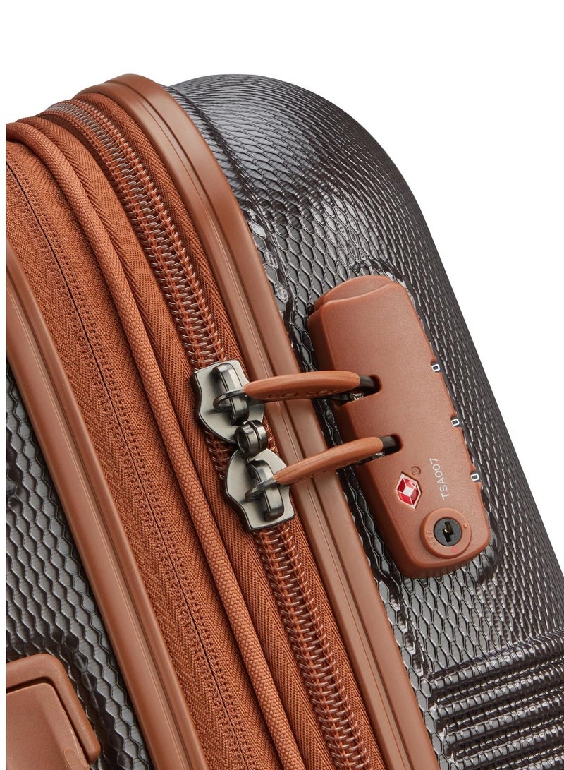DELSEY Paris Delsey Flanerie SE 55cm cabin trolley, Chocolate, 4 spinner wheels, polycarbonate hard shell, expandable, TSA lock, dual handle, spacious interior, 5-year warranty - Image 5