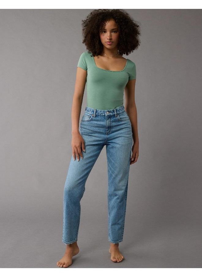 American Eagle - AE Strigid Curvy Mom Jean - Image 1