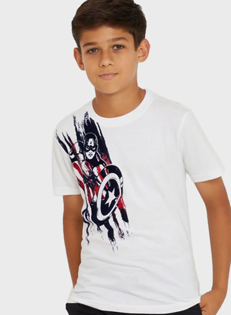 Aeropostale Kids Captain America T-Shirt