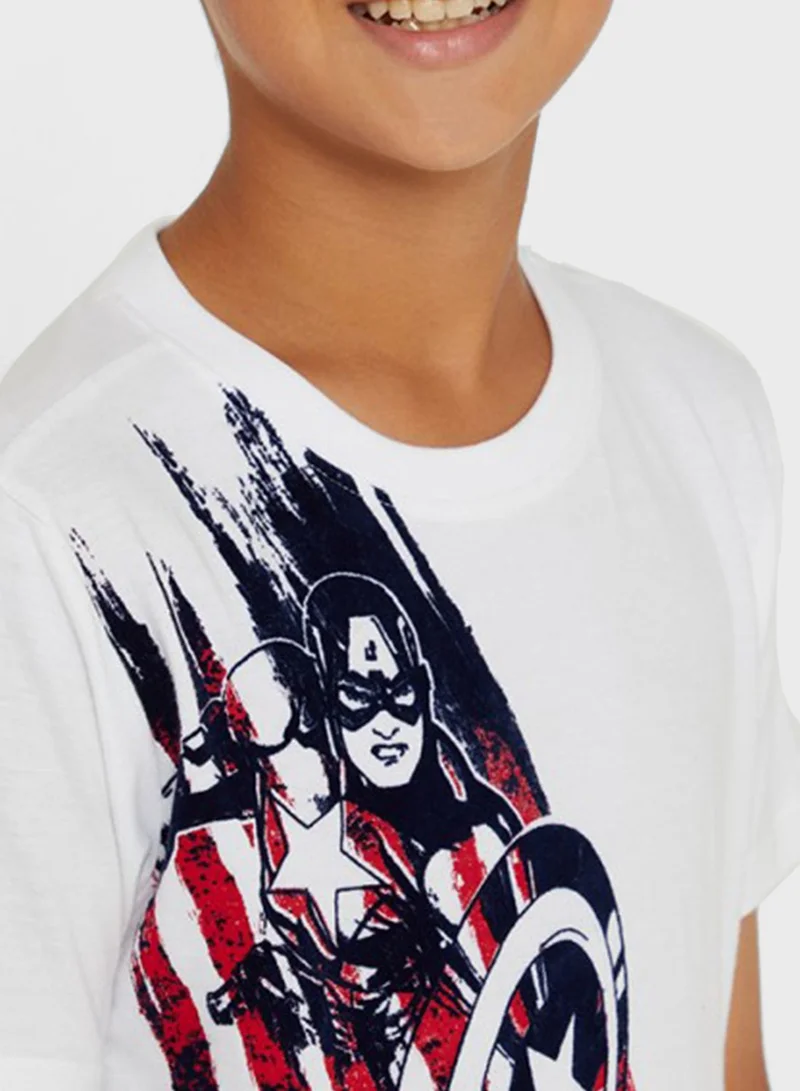 Aeropostale Kids Captain America T-Shirt