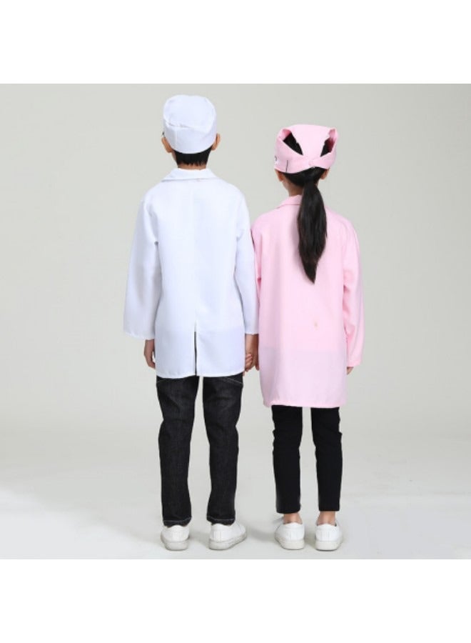 Kids Children Doctor Nurse Role play Cosplay Costume - Image 3