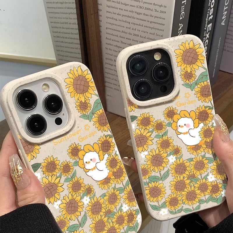Apple iPhone 16 Pro Phone Case - Sunflower Anti-drop Soft Case - Image 3