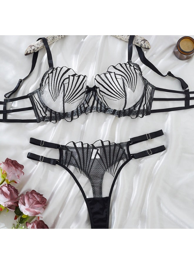 KUYING New Comfortable Skin Friendly And Breathable Lingerie Set Set Of 2  - Image 1