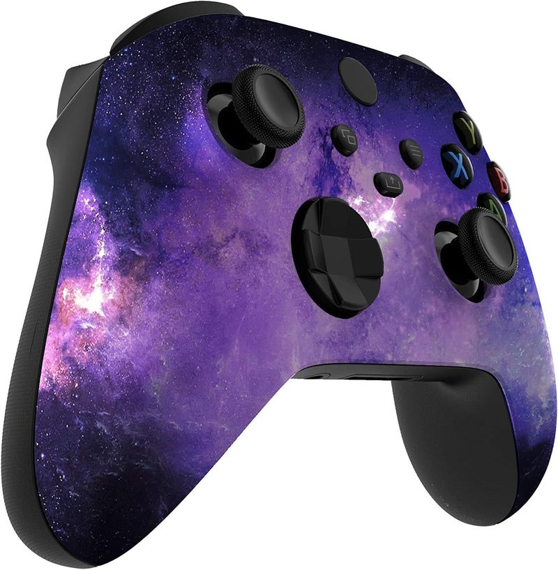 Premium Controllerz Store Custom Controller for Xbox Series X/S - One - PC - Custom Gaming Controller -Soft Shell for Comfort Grip X (Galaxy) - Image 3