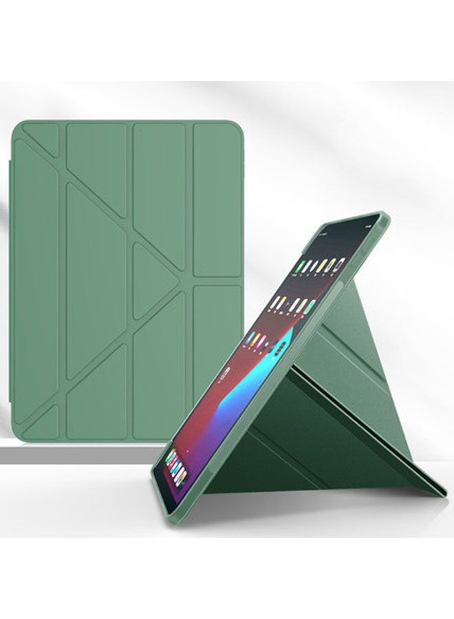 الحافظة الذكية للأجهزة اللوحية متوافقة مع الجيل العاشر من iPad10 بحجم 10.9 / Air4 / Air5 بتصميم نحيف فائق لعرض متعدد الزوايا بتقنية TPU، وظيفة السكون/الاستيقاظ التلقائي.