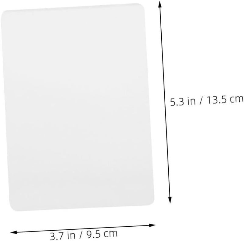 NUOBESTY 100 Sheets Clear Laminating Film Protective Laminating Sheets for Documents Photos Id Cards and Menus PVC Thermal Pouches for Long Term Use - Image 2