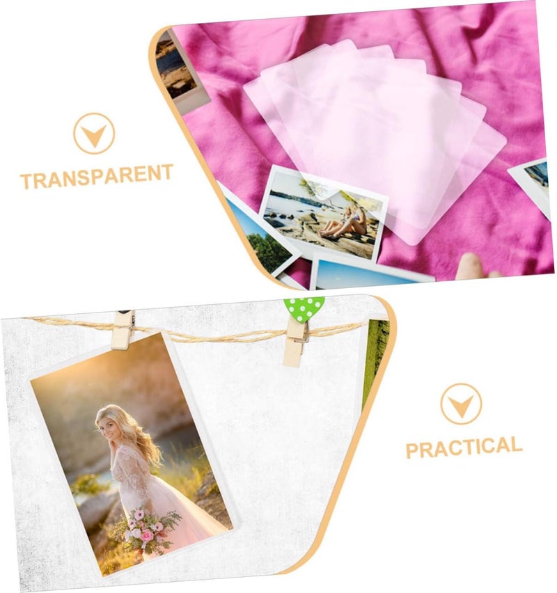 NUOBESTY 100 Sheets Clear Laminating Film Protective Laminating Sheets for Documents Photos Id Cards and Menus PVC Thermal Pouches for Long Term Use - Image 5