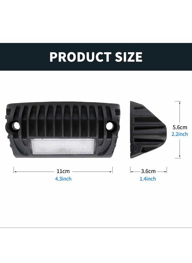 SUPAREE LED RV Exterior Porch Utility Light - Black 12V 750 Lumen Lighting Fixture Kit Replacement for RVs Trailers Campers - Image 3
