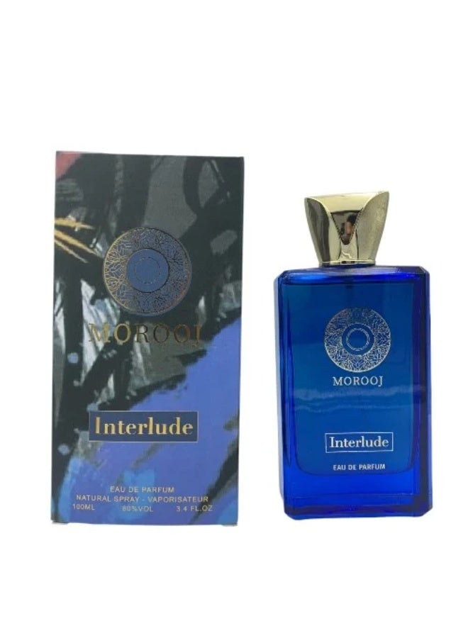 جنيفا جينيفا لاكشري مروج انترلود أو دي بارفيوم - 100 مل | عطر فاخر ثابت وفوّاح للجنسين - Image 1