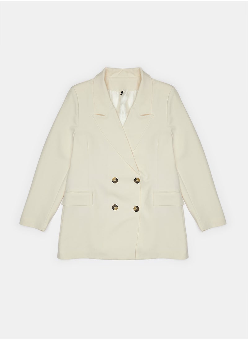 trendyol - Oversize Lined Woven Blazer Jacket TWOSS22CE0077 - Image 1