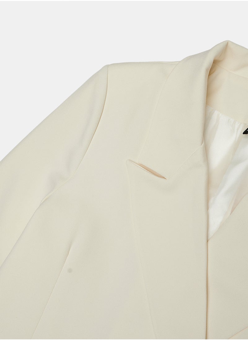 trendyol - Oversize Lined Woven Blazer Jacket TWOSS22CE0077 - Image 1