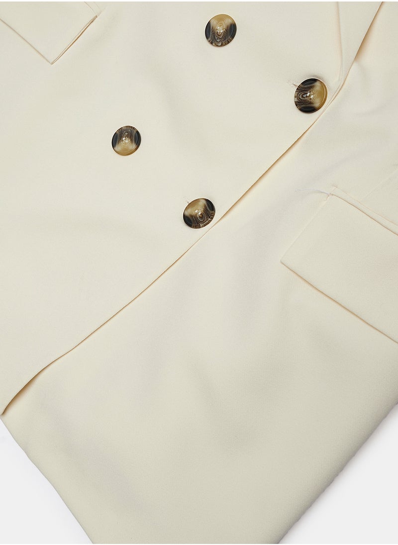trendyol - Oversize Lined Woven Blazer Jacket TWOSS22CE0077 - Image 1