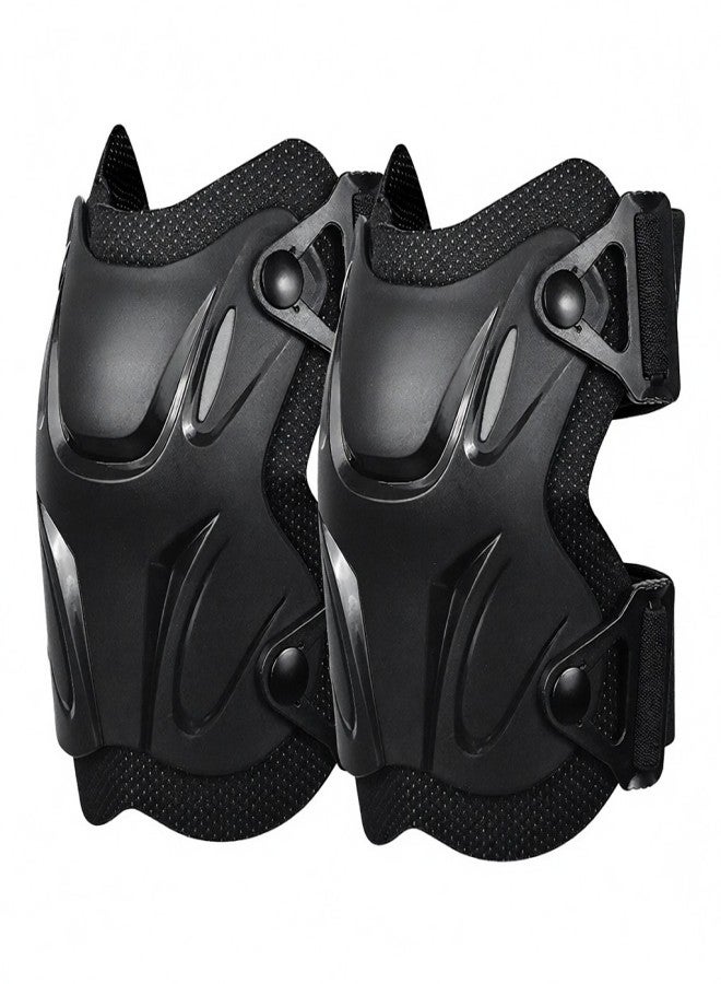 WOSAWE 1 Pair Cycling Knee Pads Bicycle MTB Bike Motorcycle Riding Knee Support Protective Pads Guards Outdoor Sports Cycling Knee Protector Gear - Image 1