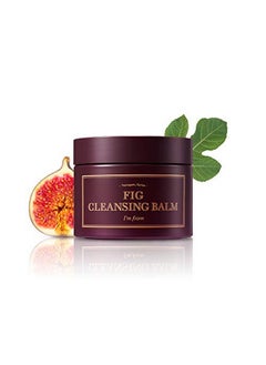 I'M FROM M From] Fig Cleansing Balm 100Ml Korean Makeup Remover Vegan Easy To Rinse Off Fig Oil Water 7.8% With Peptide And Amino Acid Makeup Meltaway Makeup Melting Balm To Oil  - Image 1