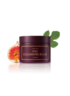 I'M FROM M From] Fig Cleansing Balm 100Ml Korean Makeup Remover Vegan Easy To Rinse Off Fig Oil Water 7.8% With Peptide And Amino Acid Makeup Meltaway Makeup Melting Balm To Oil  - Image 2
