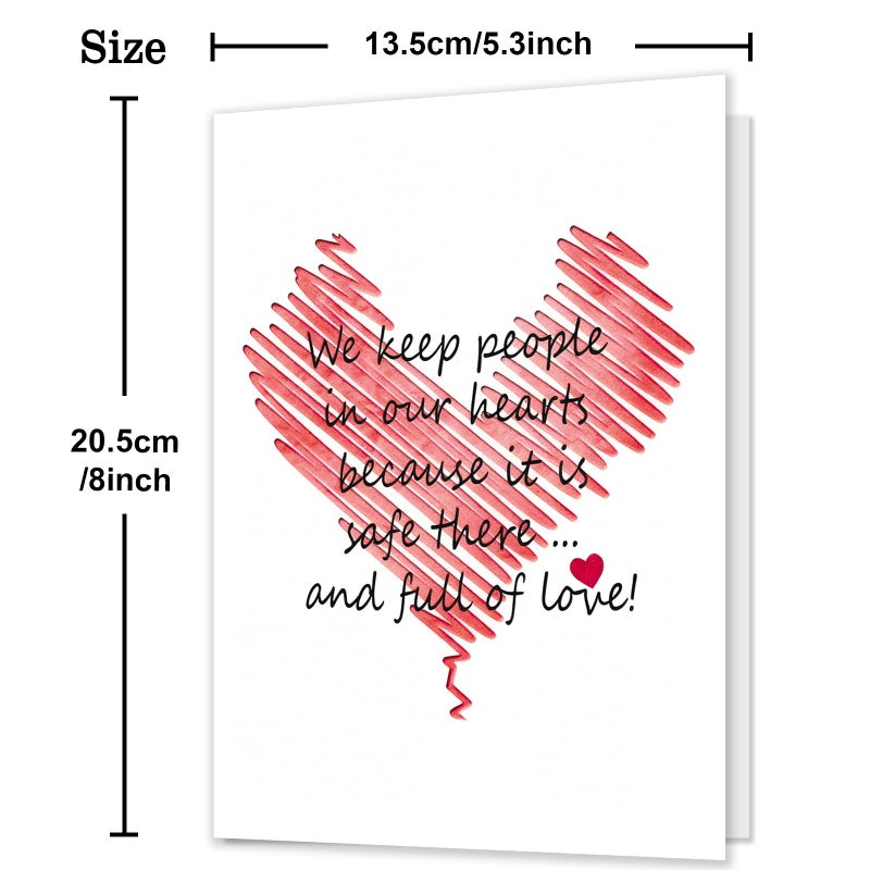 HEJOYN Valentine's Day Card, Valentines Gifts for Women Men Him Her, Valentines Day Card Gifts for Husband Wife Boyfriend Girlfriend - Image 3