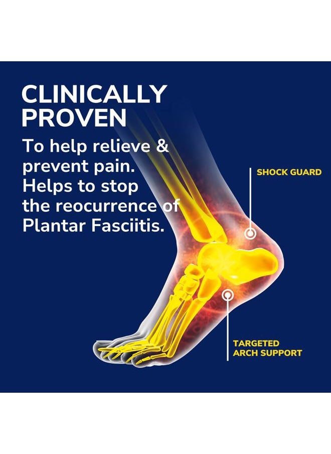 Dr. Scholl's Plantar Fasciitis Sized to Fit Pain Relief Insoles // Shoe Inserts with Arch Support for Men and Women, 1 Count  - Image 2