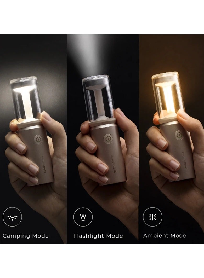 Camping Light Rechargeable Waterproof Flashlight Camping Lantern 3 Modes Mini Outdoor Hanging Camp Lamp Tent Lighting Torch - Image 4