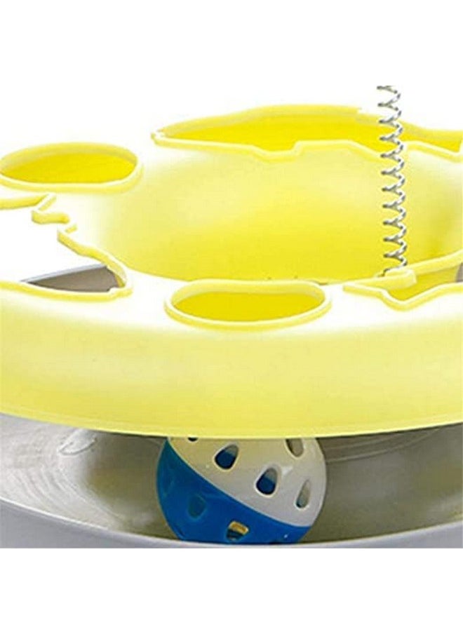 Generic - 360° Motion Elastic Mouse Catch Circle With Ball Motion To Exercises And Satisfy Instinct With Fun Toy - Color May Vary (Pack Of 1) - Image 1