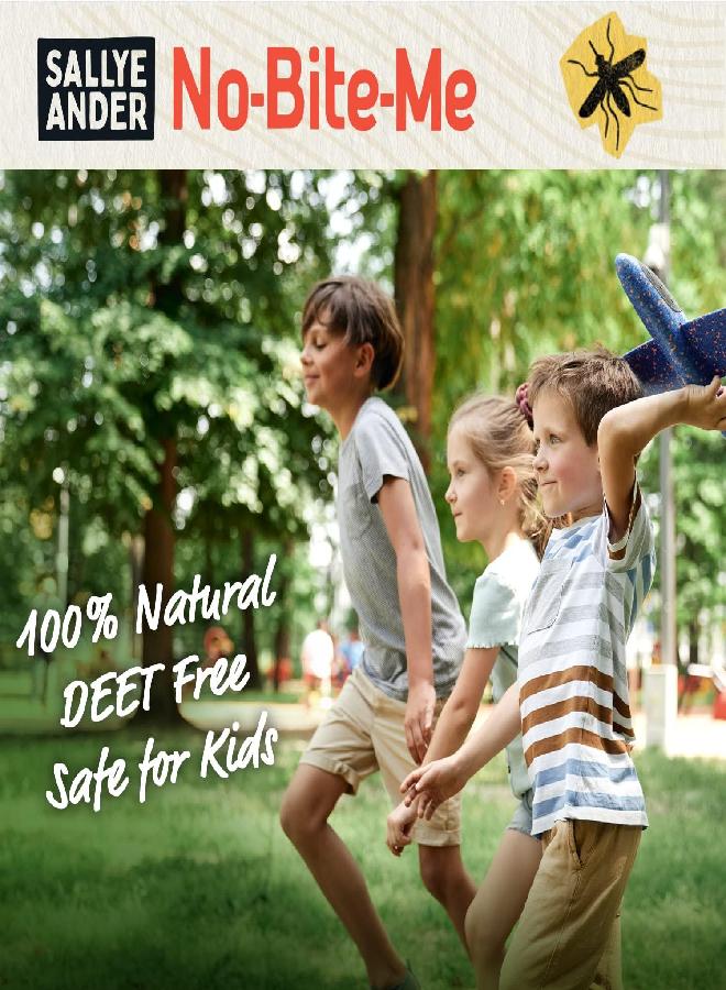 SALLYEANDER Sallye Ander "No-Bite-Me" All Natural Bug Repellent & Insect Repellent - Anti Itch Cream - Safe for Kids and Infants - Repels Mosquitoes,  Fleas, and Ticks - 8 oz - Organic Bug Repellent for Skin - Image 3
