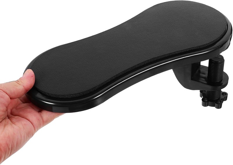 Ergonomic Mouse Wrist Rest and Elbow Support Pad with Rotatable Pu Leather and Sponge Surface, Non-Slip Desk Arm Elbow Rest for Office Computer and Keyboard Use - Image 4
