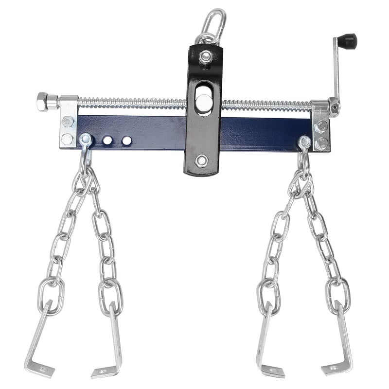 BIG RED AT32100UR Engine Hoist Shop Crane Accessory Steel 3 Position Engine Leveler with Adjustable Handle 34 Ton 1500 lb Blue