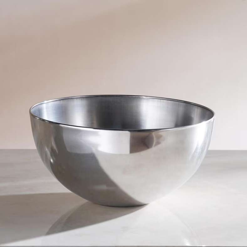 Pan Home Stainless Steel Mixing Bowl - Chrome - Image 3