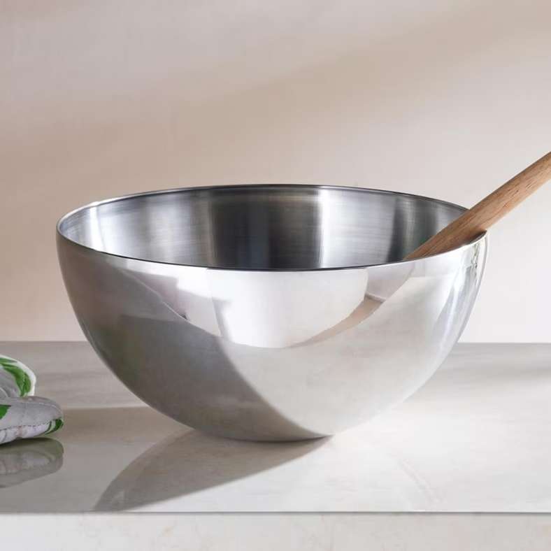 Pan Home Stainless Steel Mixing Bowl - Chrome - Image 1