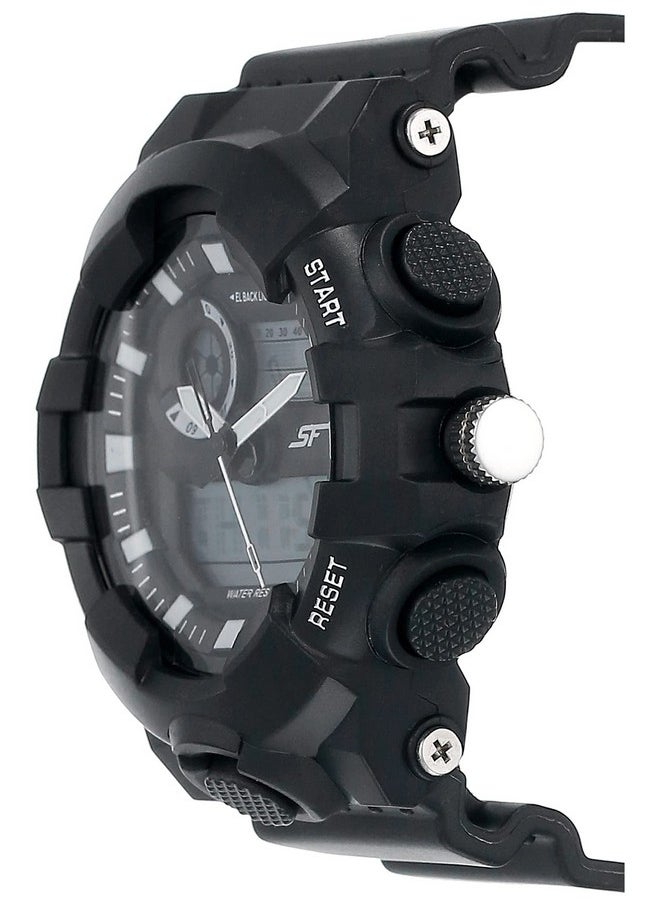 SF SF Hustler Analog-Digital Grey Round Dial Men's Sport Watch-77117PP03W  - Image 2