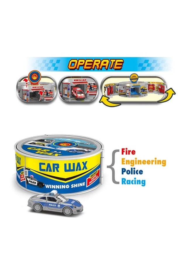 Stem Auto Repair Shop – Car Wax Design Multicolours - Image 3