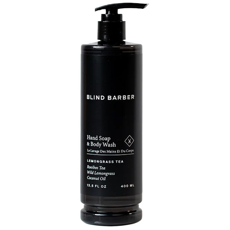 world amenities Blind Barber Hand Soap and Body Wash for Women and Men 135 Fl Oz Body Care Liquid Soap - Image 1