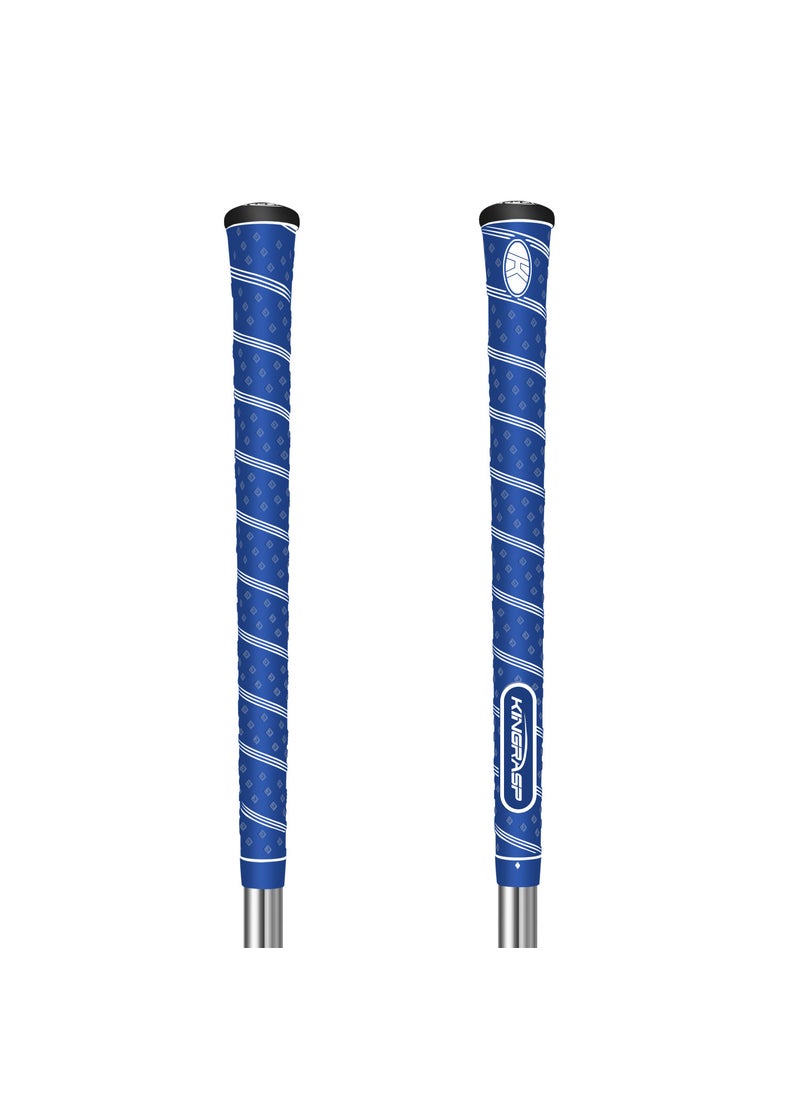 Generic New Spiral Wrap Golf Grip Durable Non-Slip Blue::Midsize 