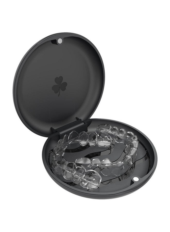 ARGOMAX 2 Pack Retainer Mouth Guards Travel Cases Black + Black - Image 2