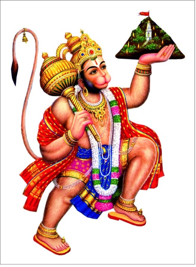 Techgifti ملصق حائط ديني متعدد الألوان من Techgifti (Techgifti_god desg_08) - Image 1