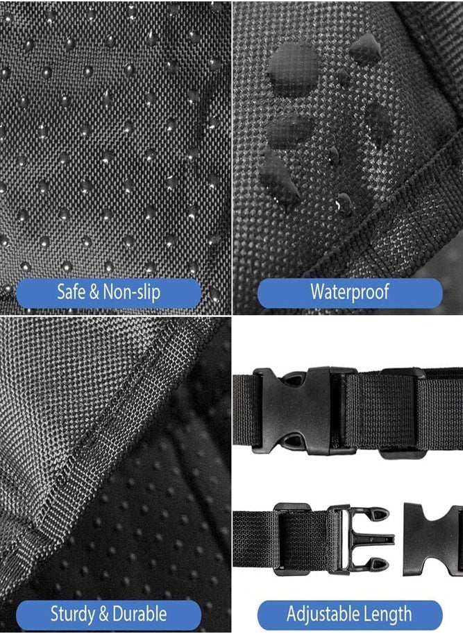 BELLSBERRY - Toddler Airplane Travel Bed – Portable Waterproof Seat Extender for Kids, Footrest, and Travel Essentials for Babies - Image 1