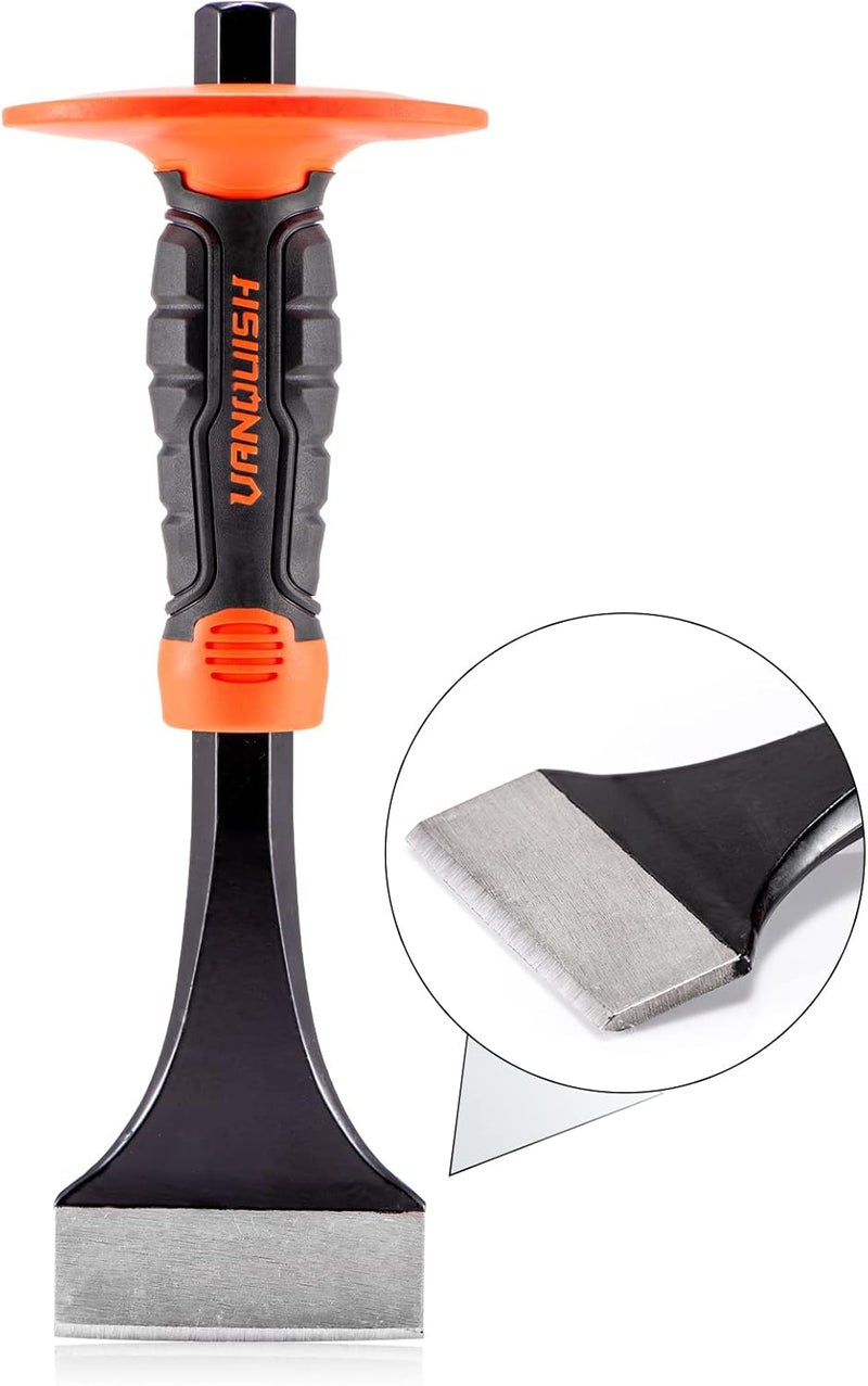 Vanquish Heavy Duty Masonry Chisel with Bi-material Hand Guard for Masonry (4709) - Image 5