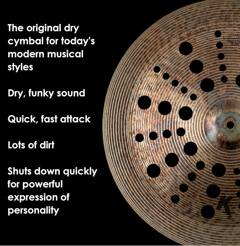 Zildjian K Custom 18 Inch Special Dry Trash China Cymbal - Image 4