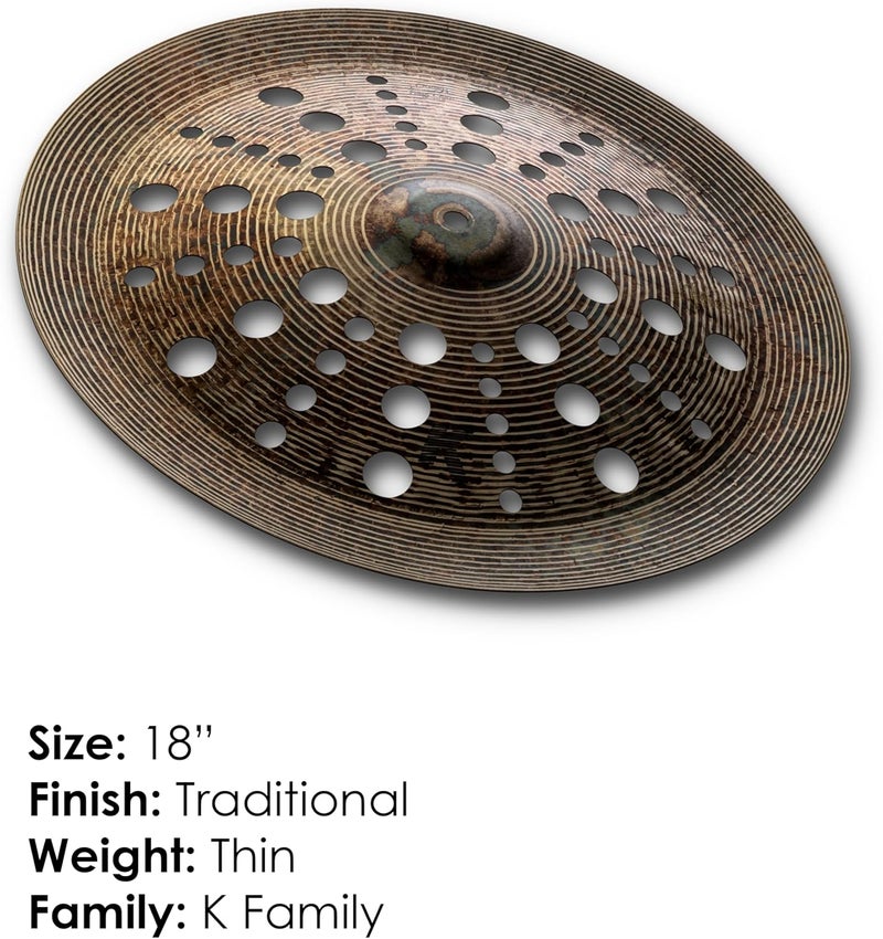 Zildjian K Custom 18 Inch Special Dry Trash China Cymbal - Image 2
