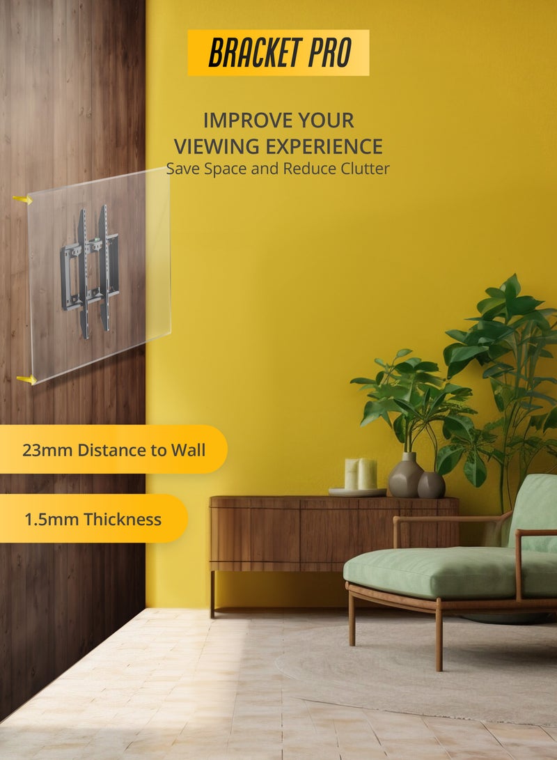 BRACKET PRO حامل حائط تلفزيون قوي للشاشات المتوسطة إلى الكبيرة BPF3275 أسود - حامل حائط تلفزيون قوي للشاشات المتوسطة إلى الكبيرة BPF3275 أسود - حامل حائط تلفزيون قوي للشاشات المتوسطة إلى الكبيرة - BPF3275 أسود - حامل حائط تلفزيون قوي للشاشات المتوسطة إلى الكبيرة - BPF3275 أسود - حامل حائط تلفزيون قوي للشاشات المتوسطة إلى الكبيرة - BPF3275 أسود - BPF3275 - Image 5