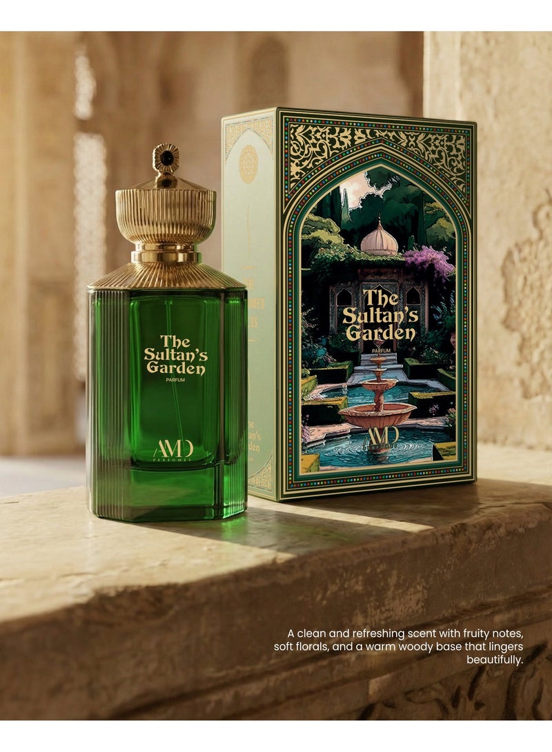 عطور ايه ام دي عطر حديقة السلطان من AMD للعطور، عطر للجنسين، ماء عطر 100 مل - Image 4