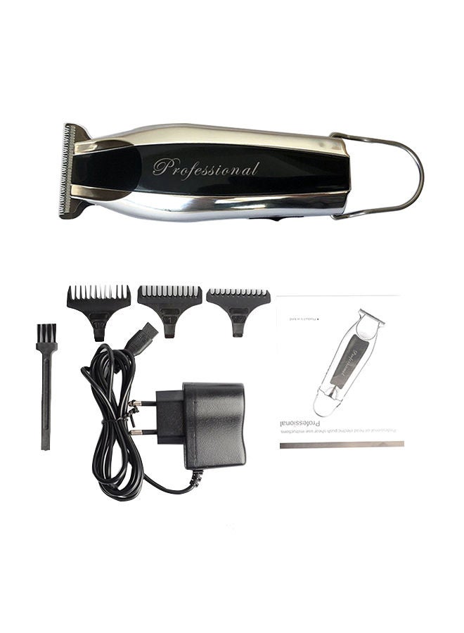NIBEMINENT Electric Shaver Hair Clipper Black/Silver 15 x 4cm - Image 1