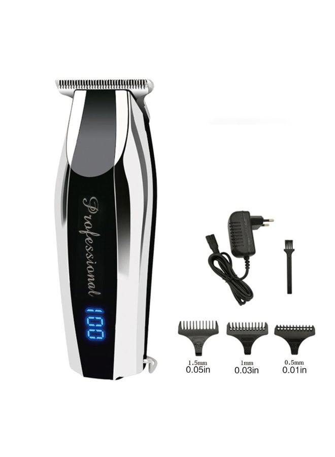 NIBEMINENT Electric Shaver Hair Clipper Black/Silver 15 x 4cm - Image 4