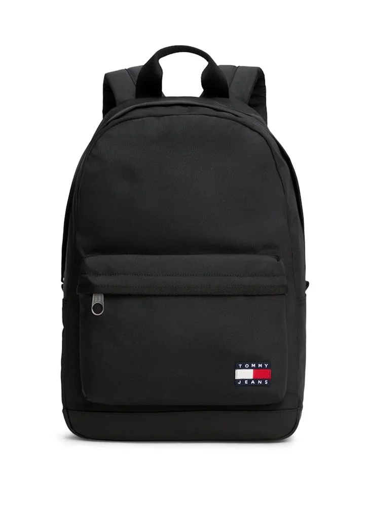 TOMMY JEANS Logo Detailed Zip Through Backpack