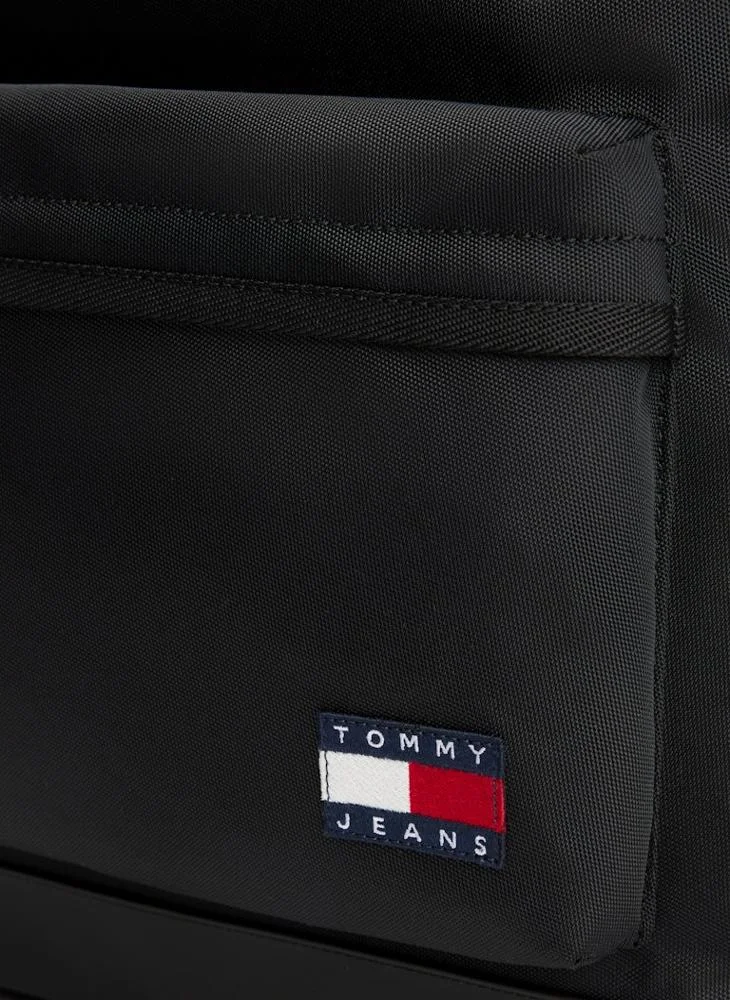 TOMMY JEANS Logo Detailed Zip Through Backpack
