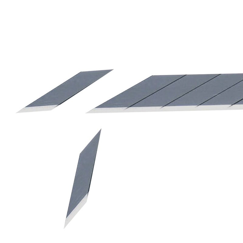 NT CUTTER شفرات دقة قابلة للكسر NT CUTTER 9 مم، شفرات بزاوية 30 درجة، 100 شفرة/عبوة، 1 عبوة، أسود (BD-2000) - Image 5